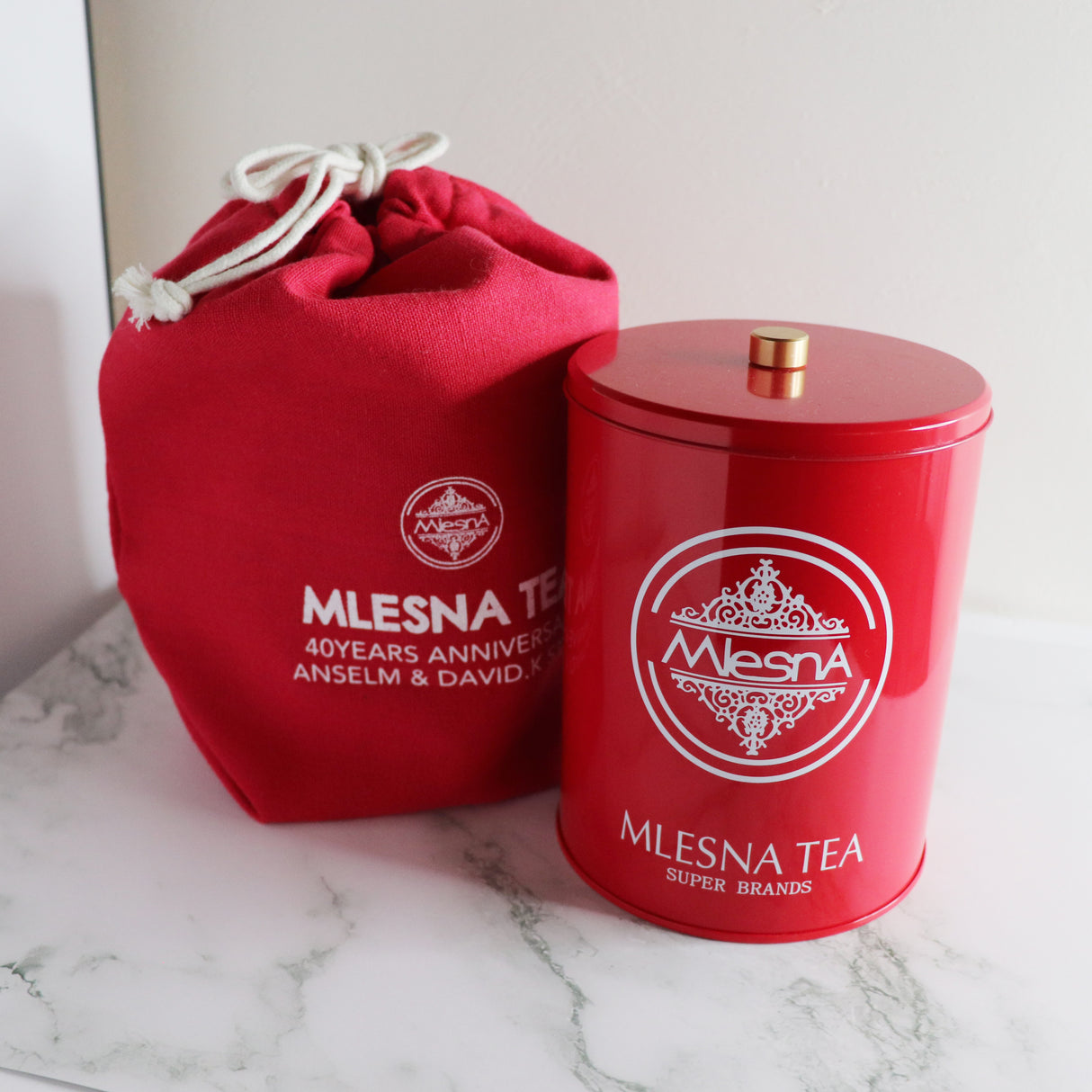 【数量限定】ムレスナティー40周年記念ミニ赤缶