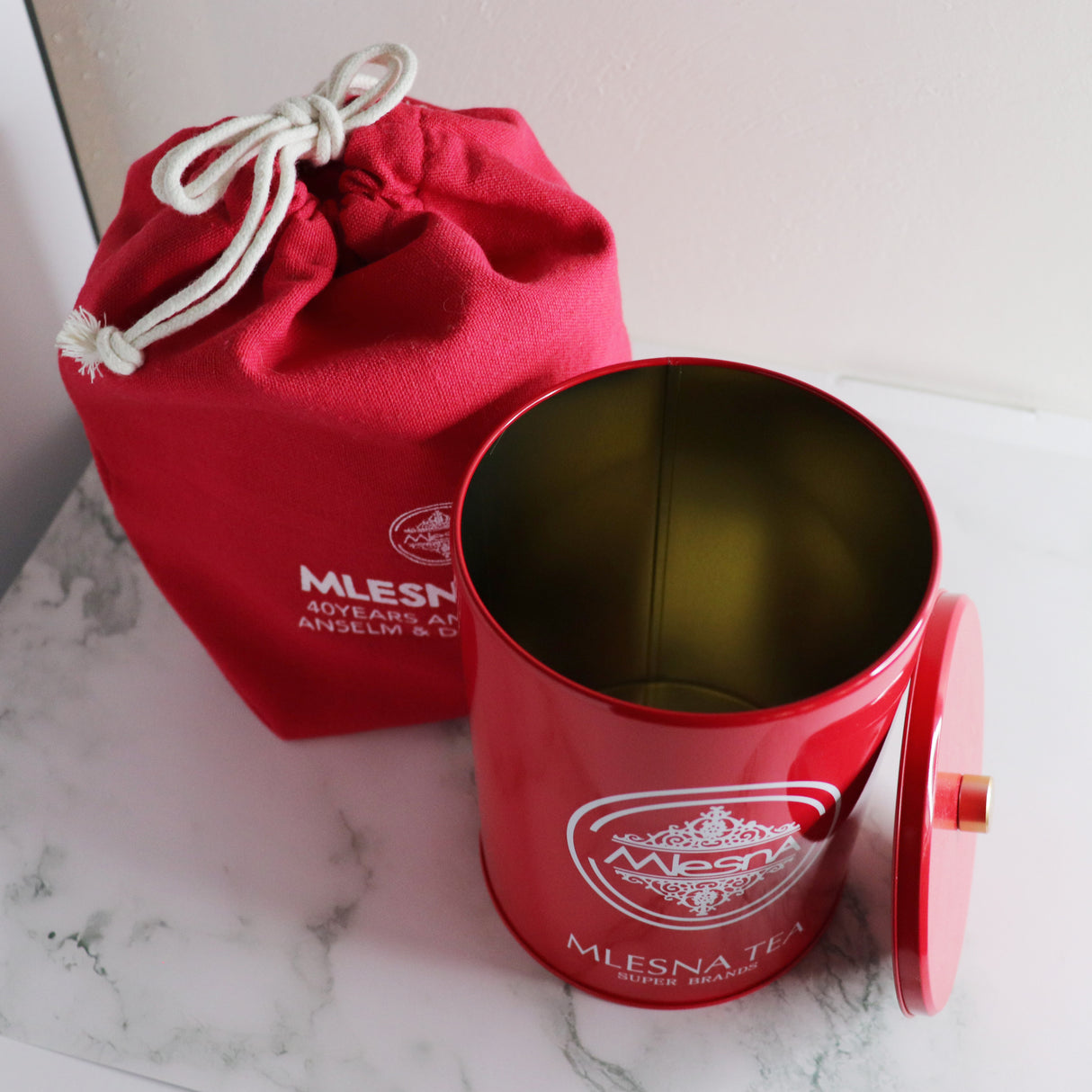 【数量限定】ムレスナティー40周年記念ミニ赤缶